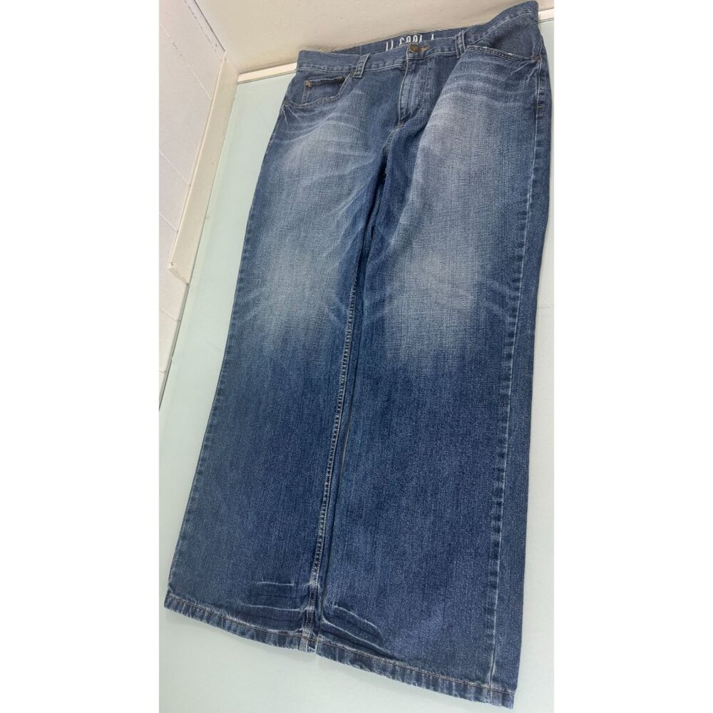 Vintage LL Cool J Jeans Mens 34X32 Baggy Blue Denim Y2K Hip-Hop 90's Y2K
